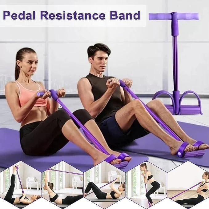 Pedal Pulley Body Trimmer Resistance Band